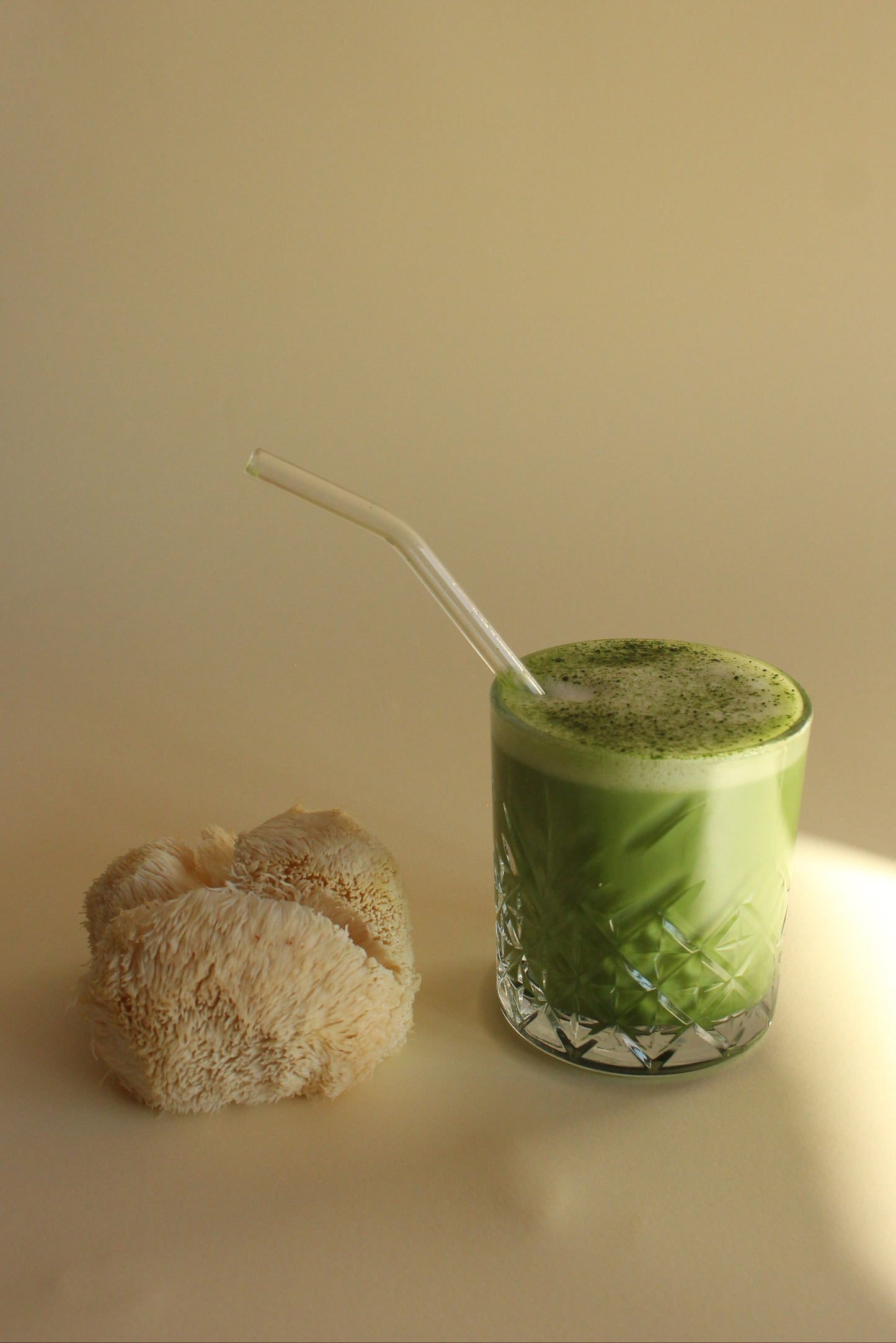 Matcha 7A 𐃯+ Lion’s Mane kapsule 𓊔