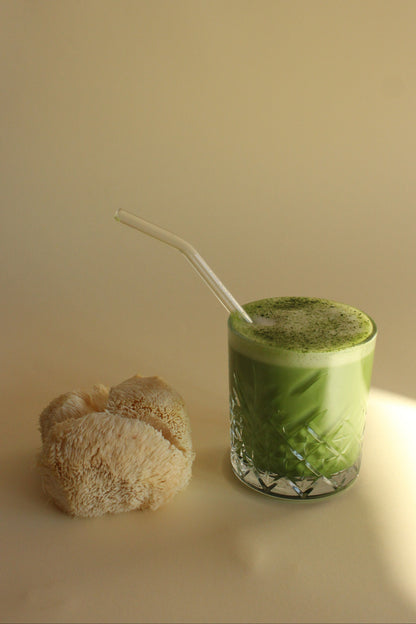 Matcha 7A 𐃯+ Lion’s Mane kapsule 𓊔