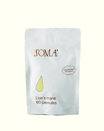 Matcha 7A 𐃯+ Lion’s Mane kapsule 𓊔