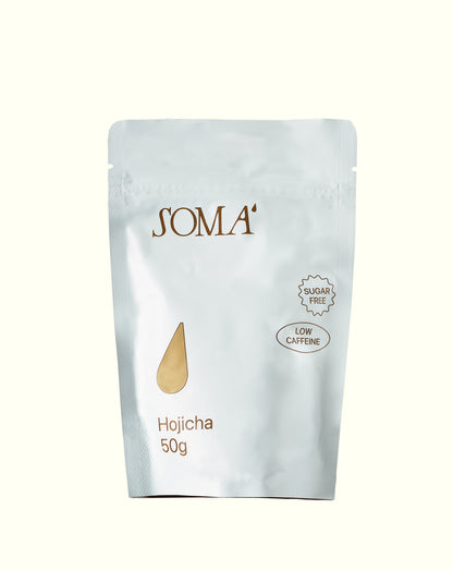 Soma Hojicha roasted green tea powder, 50 g pouch